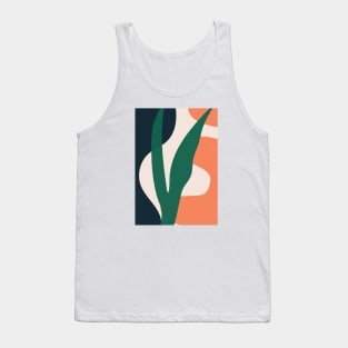 Abstract Mid Century, Scandinavian Print Tank Top